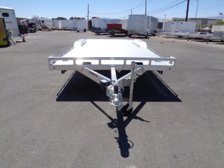 New 2027 Aluma * WB20H-TA-EL-DOF * 20Ft Heavy Duty Wide Body Drive-Over-Fender 10k Trailer