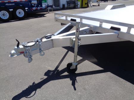 New 2027 Aluma * WB20H-TA-EL-DOF * 20Ft Heavy Duty Wide Body Drive-Over-Fender 10k Trailer