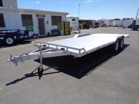 New 2027 Aluma * WB20H-TA-EL-DOF * 20Ft Heavy Duty Wide Body Drive-Over-Fender 10k Trailer