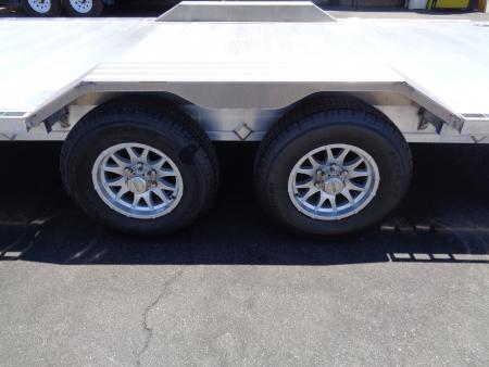New 2027 Aluma * WB20H-TA-EL-DOF * 20Ft Heavy Duty Wide Body Drive-Over-Fender 10k Trailer