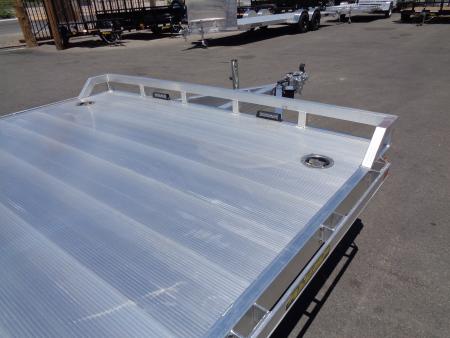 New 2027 Aluma * WB20H-TA-EL-DOF * 20Ft Heavy Duty Wide Body Drive-Over-Fender 10k Trailer