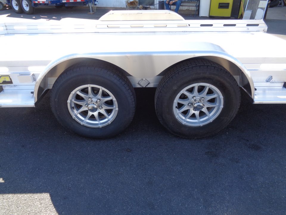 New 2027 ALUMA * 7814R * 14Ft Tandem Axle 7k Car Hauler