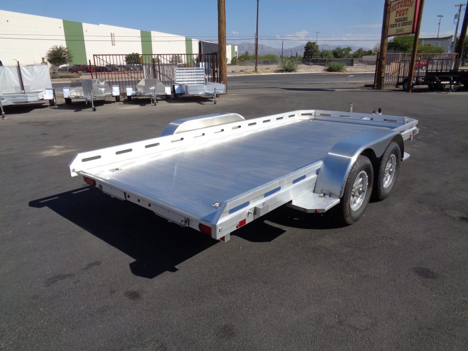 New 2027 ALUMA * 7814R * 14Ft Tandem Axle 7k Car Hauler
