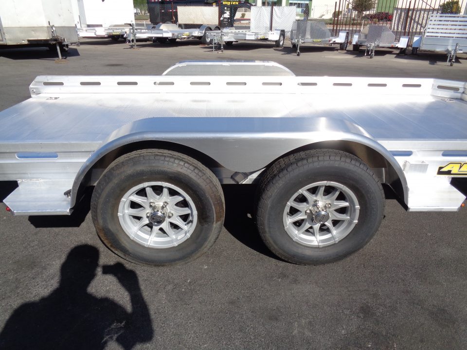New 2027 ALUMA * 7814R * 14Ft Tandem Axle 7k Car Hauler
