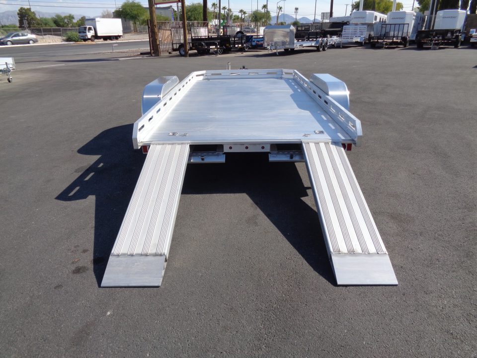New 2027 ALUMA * 7814R * 14Ft Tandem Axle 7k Car Hauler