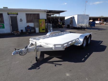 New 2027 ALUMA * 7814R * 14Ft Tandem Axle 7k Car Hauler