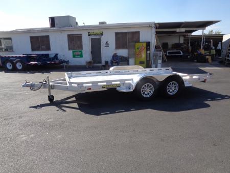 New 2027 ALUMA * 7814R * 14Ft Tandem Axle 7k Car Hauler