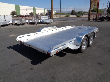 New 2027 ALUMA * 7814R * 14Ft Tandem Axle 7k Car Hauler