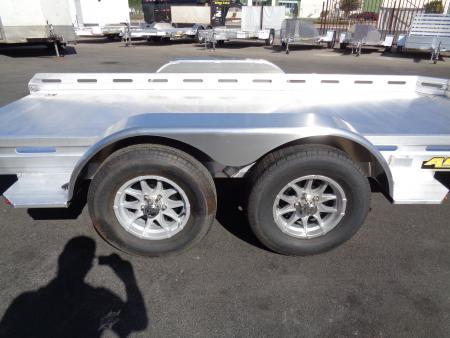 New 2027 ALUMA * 7814R * 14Ft Tandem Axle 7k Car Hauler