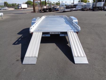 New 2027 ALUMA * 7814R * 14Ft Tandem Axle 7k Car Hauler