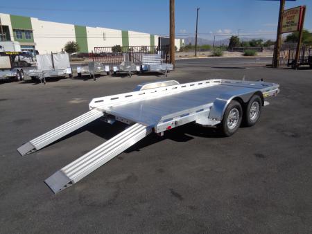 New 2027 ALUMA * 7814R * 14Ft Tandem Axle 7k Car Hauler