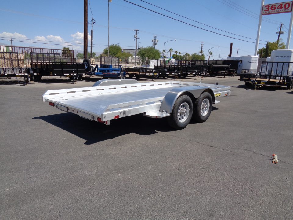 New 2027 ALUMA * 7814R * 14Ft Tandem Axle 7k Car Hauler