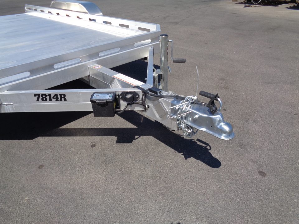 New 2027 ALUMA * 7814R * 14Ft Tandem Axle 7k Car Hauler