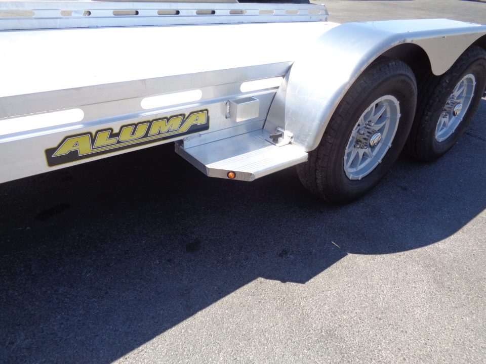 New 2027 ALUMA * 7814R * 14Ft Tandem Axle 7k Car Hauler