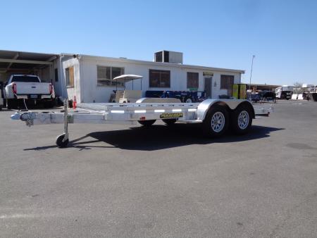 New 2027 ALUMA * 7814R * 14Ft Tandem Axle 7k Car Hauler
