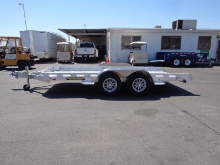 New 2027 ALUMA * 7814R * 14Ft Tandem Axle 7k Car Hauler