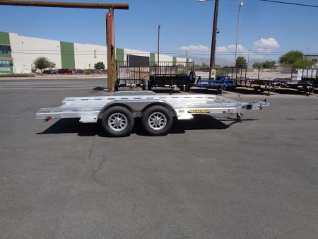 New 2027 ALUMA * 7814R * 14Ft Tandem Axle 7k Car Hauler