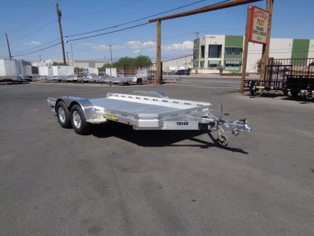 New 2027 ALUMA * 7814R * 14Ft Tandem Axle 7k Car Hauler