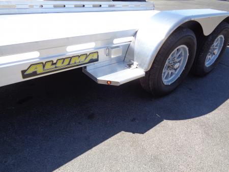 New 2027 ALUMA * 7814R * 14Ft Tandem Axle 7k Car Hauler