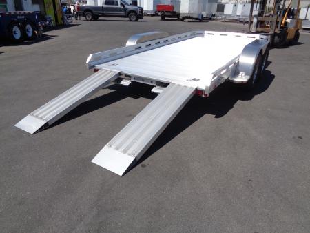 New 2027 ALUMA * 7814R * 14Ft Tandem Axle 7k Car Hauler