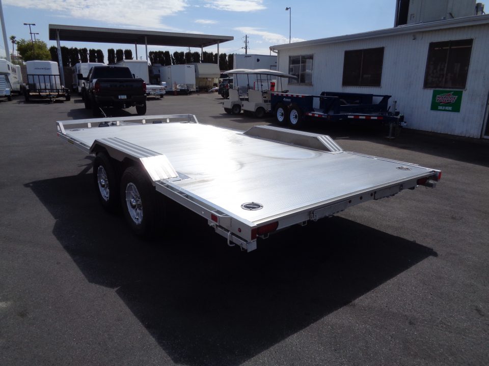 New 2027 Aluma * WB16H-TA-EL-DOF * 16Ft Heavy Duty Wide Body Drive-Over-Fender 10k Trailer