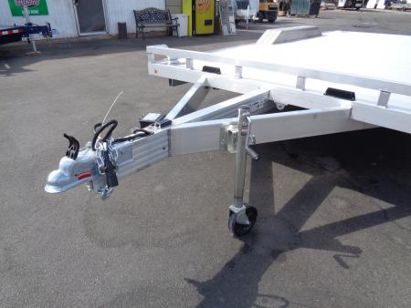 New 2027 Aluma * WB16H-TA-EL-DOF * 16Ft Heavy Duty Wide Body Drive-Over-Fender 10k Trailer