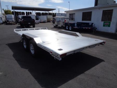 New 2027 Aluma * WB16H-TA-EL-DOF * 16Ft Heavy Duty Wide Body Drive-Over-Fender 10k Trailer