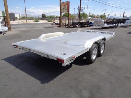 New 2027 Aluma * WB16H-TA-EL-DOF * 16Ft Heavy Duty Wide Body Drive-Over-Fender 10k Trailer