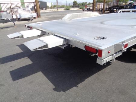 New 2027 Aluma * WB16H-TA-EL-DOF * 16Ft Heavy Duty Wide Body Drive-Over-Fender 10k Trailer