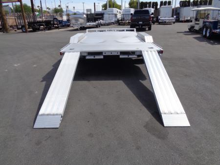 New 2027 Aluma * WB16H-TA-EL-DOF * 16Ft Heavy Duty Wide Body Drive-Over-Fender 10k Trailer