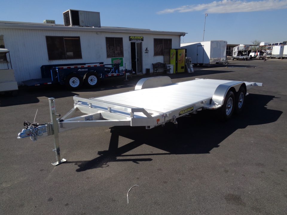 New 2027 Aluma * 8218H TILT * 18Ft Tandem Axle 10k Aluminum Tilt Car Hauler