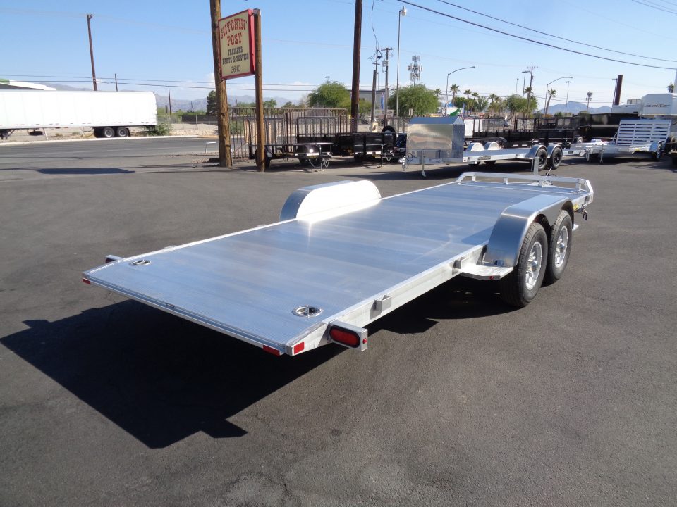 New 2027 Aluma * 8218H TILT * 18Ft Tandem Axle 10k Aluminum Tilt Car Hauler