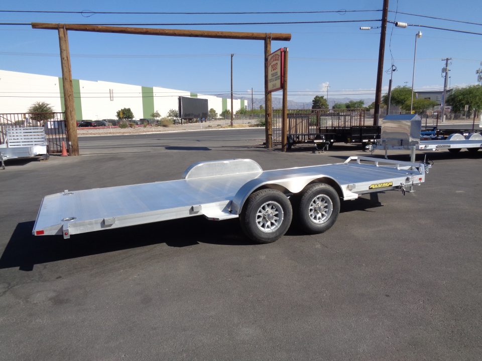 New 2027 Aluma * 8218H TILT * 18Ft Tandem Axle 10k Aluminum Tilt Car Hauler