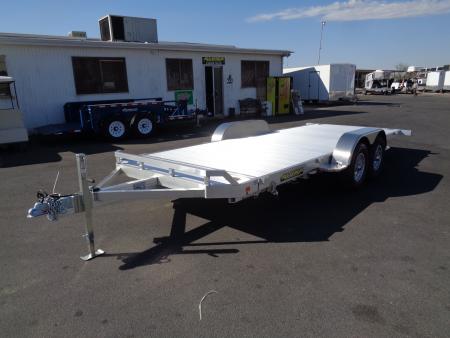 New 2027 Aluma * 8218H TILT * 18Ft Tandem Axle 10k Aluminum Tilt Car Hauler