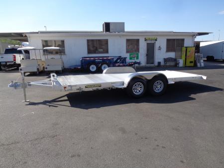 New 2027 Aluma * 8218H TILT * 18Ft Tandem Axle 10k Aluminum Tilt Car Hauler
