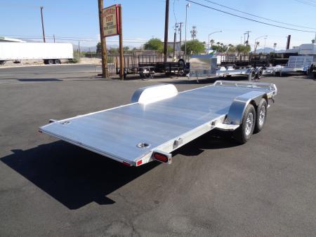 New 2027 Aluma * 8218H TILT * 18Ft Tandem Axle 10k Aluminum Tilt Car Hauler