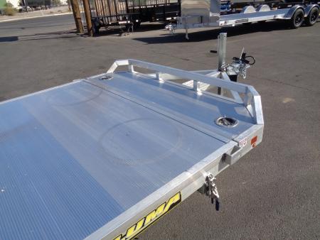 New 2027 Aluma * 8218H TILT * 18Ft Tandem Axle 10k Aluminum Tilt Car Hauler