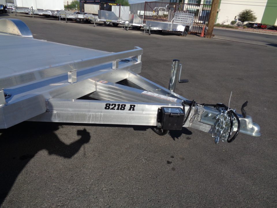 New 2027 Aluma * 8218 * 18Ft Tandem Axle 7k Aluminum Car Hauler w/ Spread Axles