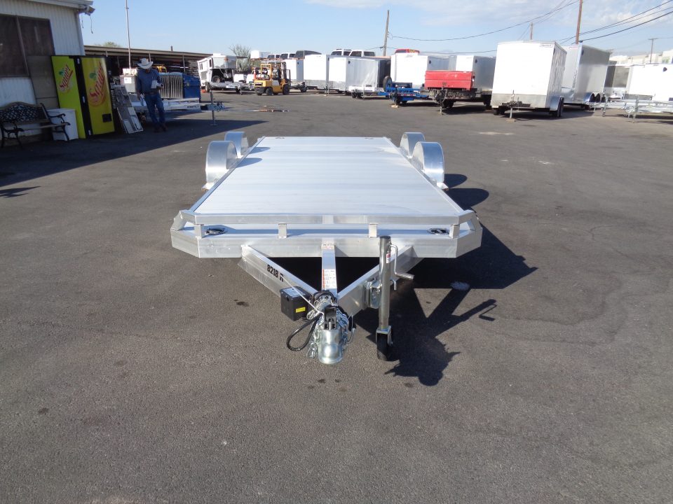 New 2027 Aluma * 8218 * 18Ft Tandem Axle 7k Aluminum Car Hauler w/ Spread Axles