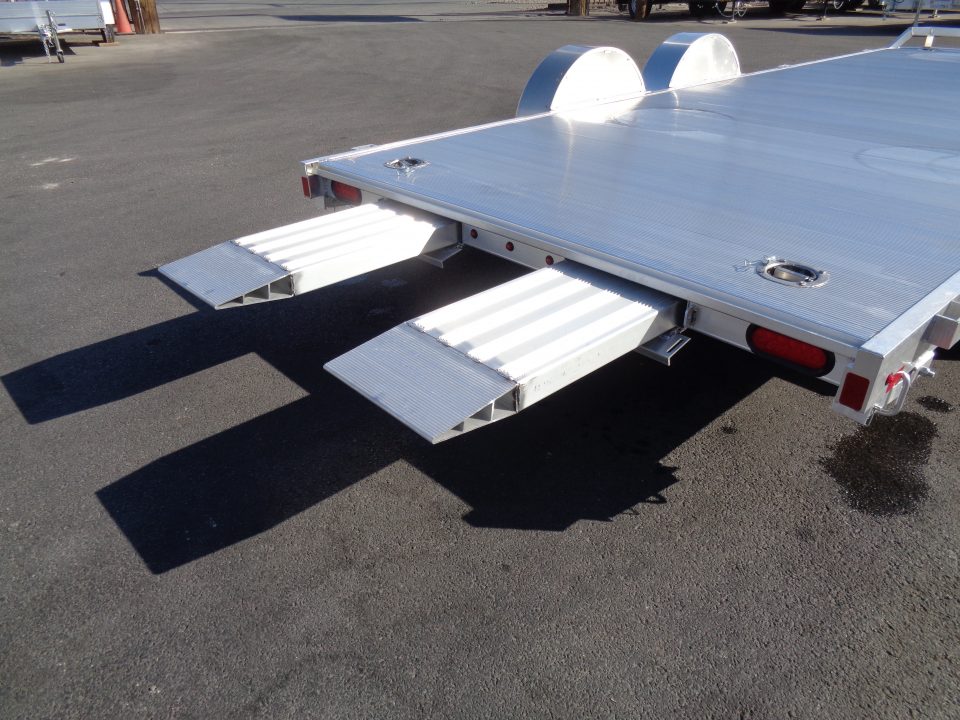 New 2027 Aluma * 8218 * 18Ft Tandem Axle 7k Aluminum Car Hauler w/ Spread Axles