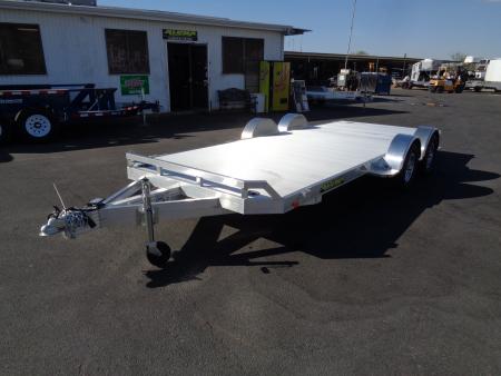 New 2027 Aluma * 8218 * 18Ft Tandem Axle 7k Aluminum Car Hauler w/ Spread Axles