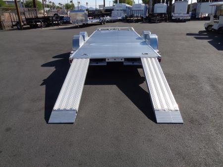 New 2027 Aluma * 8218 * 18Ft Tandem Axle 7k Aluminum Car Hauler w/ Spread Axles