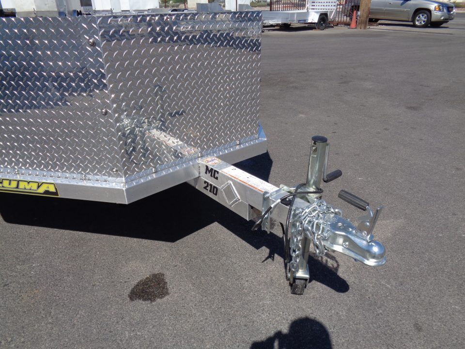 New 2027 ALUMA * MC210 * 2 Position Motorcycle Trailer
