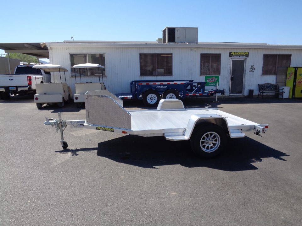 New 2027 ALUMA * MC210 * 2 Position Motorcycle Trailer
