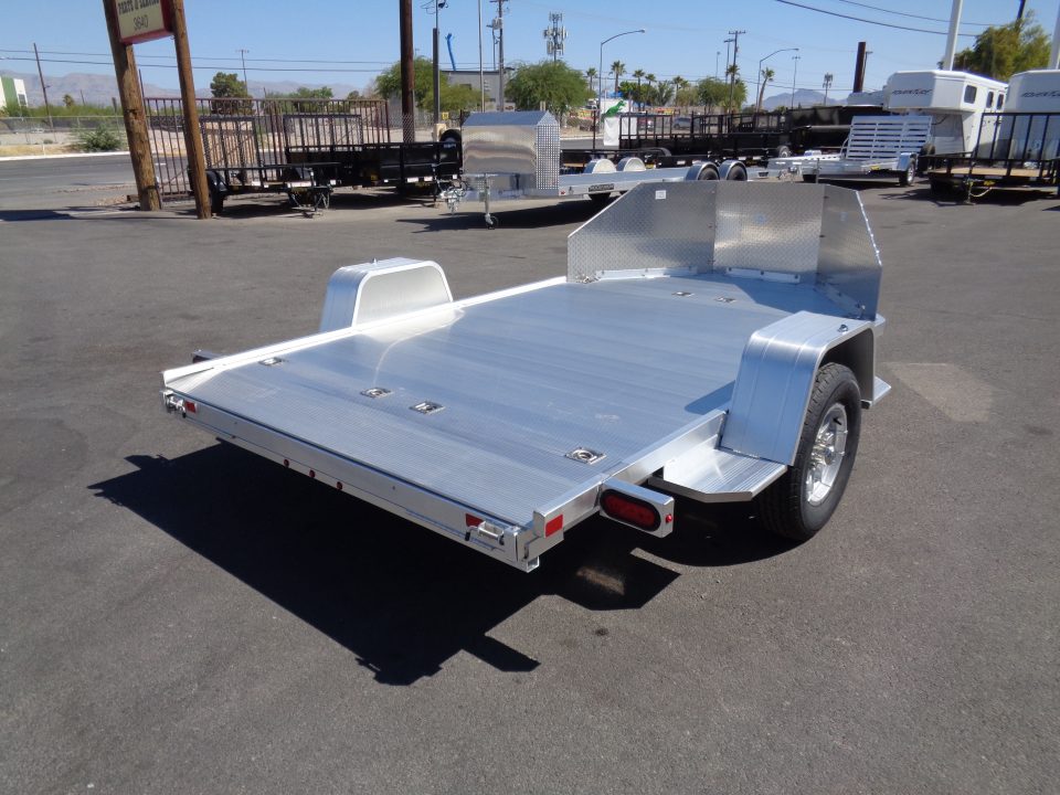 New 2027 ALUMA * MC210 * 2 Position Motorcycle Trailer