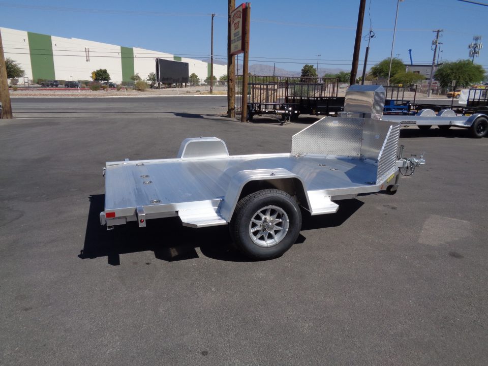 New 2027 ALUMA * MC210 * 2 Position Motorcycle Trailer