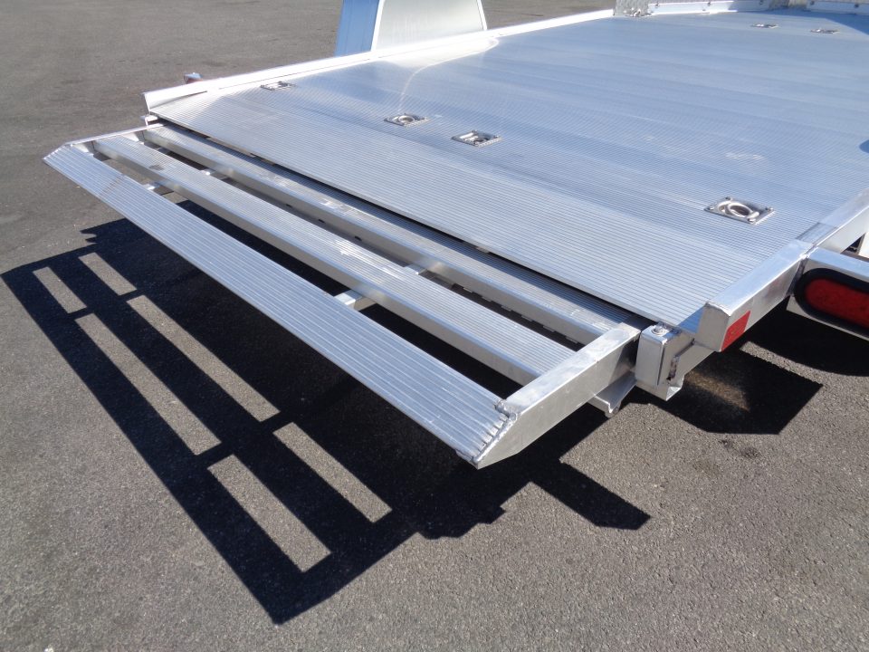 New 2027 ALUMA * MC210 * 2 Position Motorcycle Trailer
