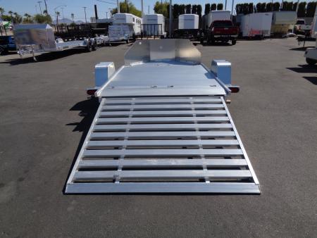 New 2027 ALUMA * MC210 * 2 Position Motorcycle Trailer