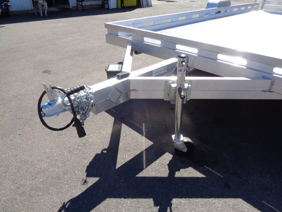 New 2027 Aluma * 8015-TG * 15Ft Single Axle ATV Trailer w/ Tailgate