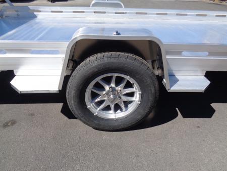 New 2027 Aluma * 8015-TG * 15Ft Single Axle ATV Trailer w/ Tailgate